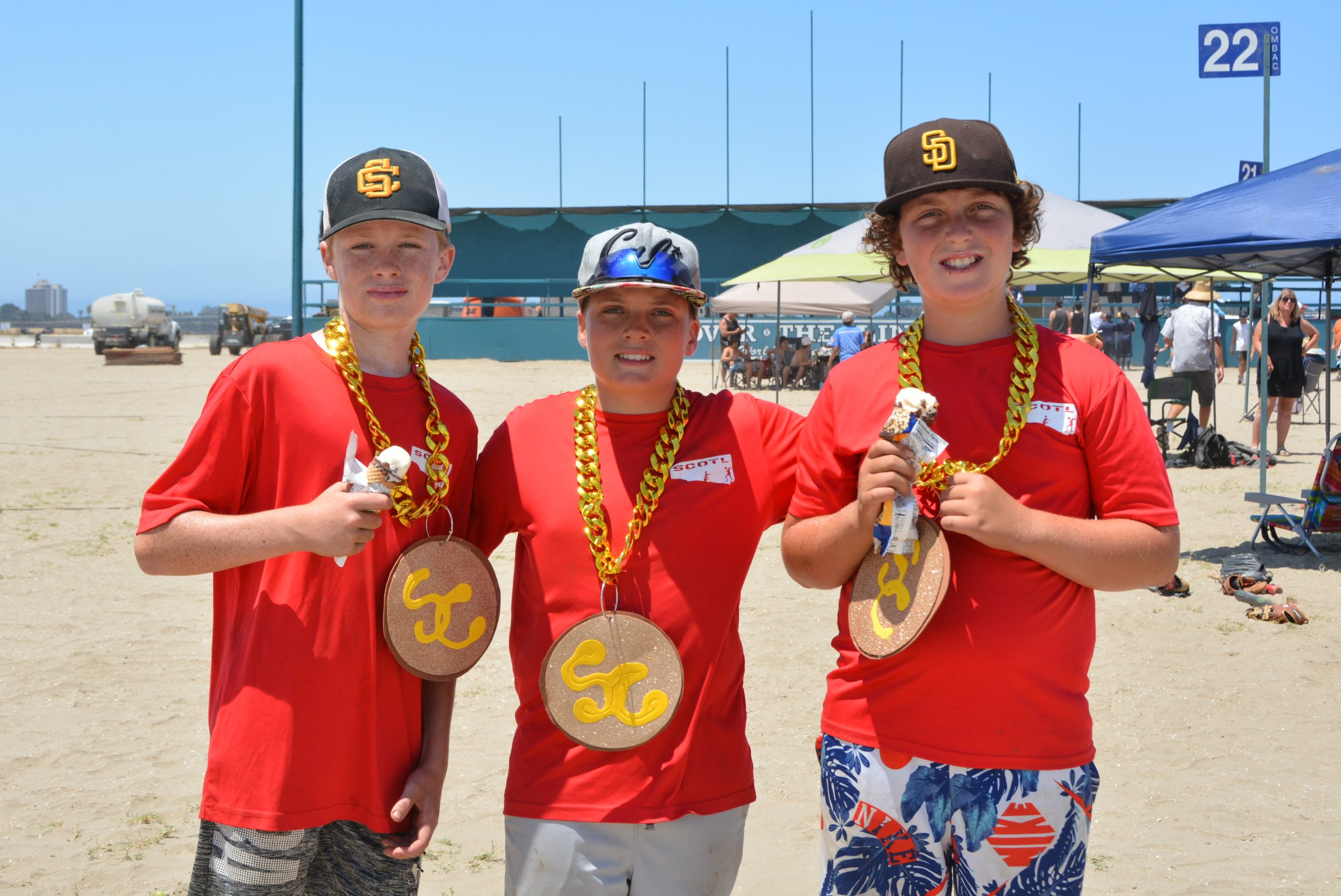 Junior Over the Line Tournament Players